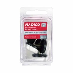 Patins à Clouer Avec Base En Polypropylène Coussinée, Boite De 4 Unités