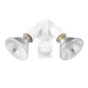 Globe Luminaire De Sécurité Câblé PAR à 2 lumières Avec Détecteur De Mouvement 110°, Blanc -GAGNON Quincaillerie 013e803de5b401f0e7a00104da6bce538ce9afe0 19207000 001