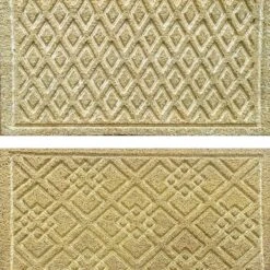 Paillasson En Coco Avec Motif Naturel, 17,7" X 29,5" (choix Entre 2 Modèles)