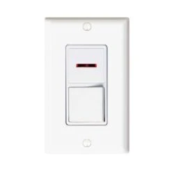 Combinaison Decora Interrupteurs à Bascule Avec Témoin Lumineux Unipolaire, Blanc