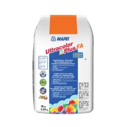 Coulis Tout-en-un à Prise Rapide Pour Remplacement De Coulis Avec Ou Sans Sable Ultracolor Plus FA De 10 lb, Argent #27