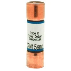 Fusible Cartouche CRN De Type D, 15 A / 250 V