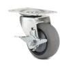 Roulette En Caoutchouc Thermoplastique Gris Et Pivotante De 3'' Avec Frein -GAGNON Quincaillerie 049a783a1a757652baf38f316530999e7d2fbcc1 07256218 001