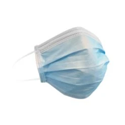 Masque Bleu Jetable à Contour-oreille, Boîte De 50