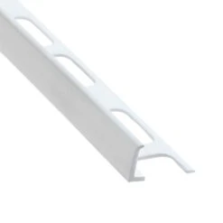 Bordure De Carrelage En Vinyle Blanc, 3/8" X 8'