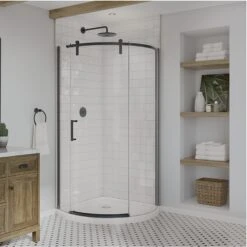 Porte Ronde Outback, Coulissante à Gauche