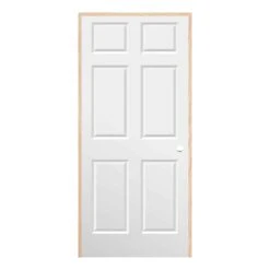 Porte Prémontée D’intérieur Colonial à Ouverture à Gauche En Tirant Et Cadre De 4-9/16", 24"