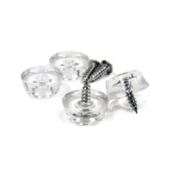 Butoirs à Visser En Caoutchouc De 1'', Paquet De 4 Unités