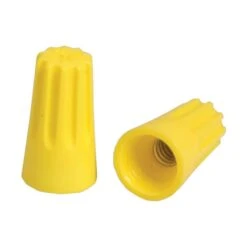 Connecteurs De Fils à Torsion Jaunes, 100 Unités