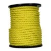Corde à 3 torons Torsadés En Polypropylène Jaune, 5/8" X 200' (vendue Au Pied Linéaire)