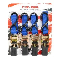 Attache à Cliquet à Prise Souple Avec Résistance à La Rupture De 1 200 Lb, 1" X 10' (4 Unités)