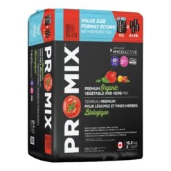 Terreau Biologique Pour Légumes Et Fines Herbes PRO-MIX, 2 Pi³