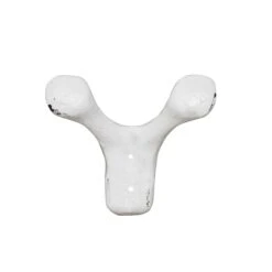 Crochet Double Blanc, 2,1"