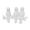 Crochet Mural Avec 3 Oiseaux, 6,5" X 4,7" (blanc) -GAGNON Quincaillerie 13caa770c3595388f5c2220e53ec152c9220353c 58264976 001