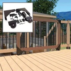 Ensemble De Quincaillerie Pour Barrière Coulissante