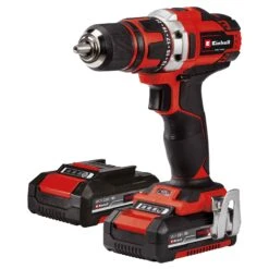 Einhell Ensemble D'une Perceuse Sans Fil Avec Batteries Incluses, 18 V