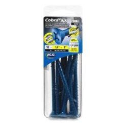 Vis à Béton à Tête Plate CobraTap De 1/4" X 4", 10 Unités