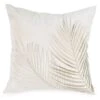 Coussin De Velours Beige Avec Feuillage Doré Brodé, 17" X 17" -GAGNON Quincaillerie 1cc4864f8abae0e75829e82a75c1b477412f0e4f 93478424 001