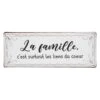 Plaque Murale '' La Famille, C’est Surtout Les Liens Du Cœur'', 14-1/2" X 15-1/2" -GAGNON Quincaillerie 1e1f8f4f143df6e96fc2fa87d60266ddfb600798 93532584 001