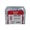 Vis à Bois à Tête Plate Plaquée Zinc, #10 x 3/4" (100 Unités) -GAGNON Quincaillerie 1f4b00d56e02472a82ef3084e7a207f033c0b682 09106105 001