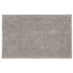 Tapis De Bain En Chenille, Taupe