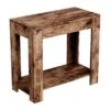 Table D’appoint D'aspect Bois Brun Récupéré à 1 Tiroir Et 1 étagère, 24" X 12" X 22" -GAGNON Quincaillerie 227a0d9faae45a93d2eeeda7e8fe60182de6b2d2 66063120 001