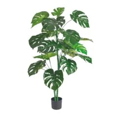 Plante Artificielle Monstera En Pot, 59"