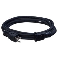 Rallonge électrique à Cordon 16/3 SJOW De 10' à 1 Prise, Noir