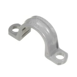 Sangle Pour Conduit Rigide à 2 Trous Gris 1 1/4" , 5/pqt
