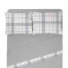 Ensemble De Draps Thérapeutiques Pour Lit Simple En Molleton Avec Carreaux Gris, 3 pièces -GAGNON Quincaillerie 27d7256c047b232134b21b558c42f09d9e00ff27 66213938 001