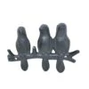 Crochet Mural Avec 3 Oiseaux, 6,5" X 4,7" (noir) -GAGNON Quincaillerie 28099d7d7f06082570443a60aa941a2d068e9bc5 58264969 001