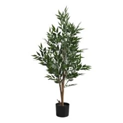 Monarch Specialties Arbre D'Acacia Artificiel D’intérieur En Pot, 47"