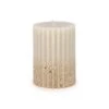 Chandelle Scintillante Striée Dorée Et Beige, 3" X 4-1/2" -GAGNON Quincaillerie 29d58cbc084080502b3b857fbf0362227b0f3911 93560952 001
