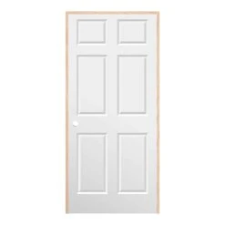 Porte Prémontée D’intérieur Colonial à Ouverture à Droite En Tirant Et Cadre De 4-9/16", 36"