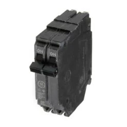 Disjoncteur Bipolaire GE Noir , 15 A