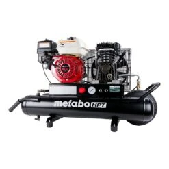 Metabo Compresseur D'air De 5,5 HP à Essence, 8 Gallons Avec Panneau De Commande, Lubrification à L'huile