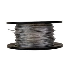 Câble 7 X 7 En Acier Galvanisé, 1/8" X 500' (vendue Au Pied Linéaire)