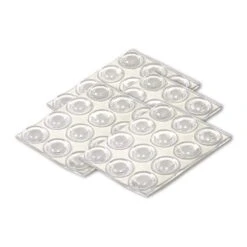 Coussinets Ronds En PVC PRO-TEC De 1/2', Paquet De 48 Unités