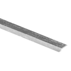 Moulure Pour Bordure De Carrelage Argent Martelé, 3/4" X 3'