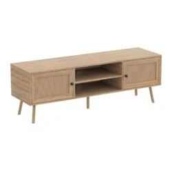 Meuble TV D'aspect Bois Naturel, 55'' X 16'' X 19'' -GAGNON Quincaillerie 3330790da622d0f779871fc87d95afac66ab2fcc 66230720 001
