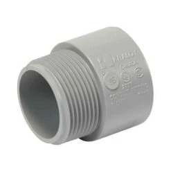 IPEX Adaptateur Mâle Pour Conduit En PVC Gris, 1-1/4"