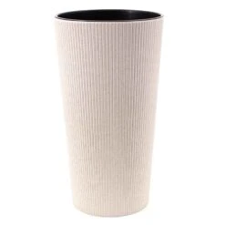 Jardinière Lilia Eco Jumper Crème, 12'' X 22''