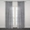 Rideaux à œillets Arizona, Gris