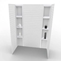 Murs Métro Pour Baignoire Et Douche, Blanc Classique