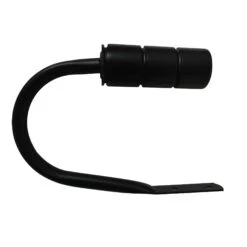 Embrasses à Rideaux à Extrémités Cylindriques, Noir