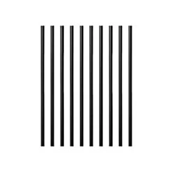 Balustres Ronds Et Noirs Estate, 3/4'' X 26'', Emballage De 10 Unités