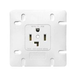 Prise Pour Sécheuse En Blanc, 30 A