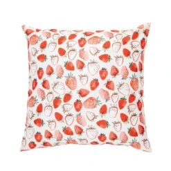 Coussin D'extérieur Fraisinette, 18" X 18"