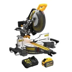 Stanley Scie à Onglet Coulissante à Double Biseau Sans Balai Flexvolt 60 V Max, 12"