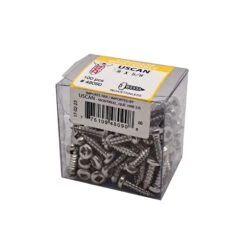 Vis En Acier Inoxydable à Tête Ronde Pour Métal, #8 X 5/8" (100 Unités)